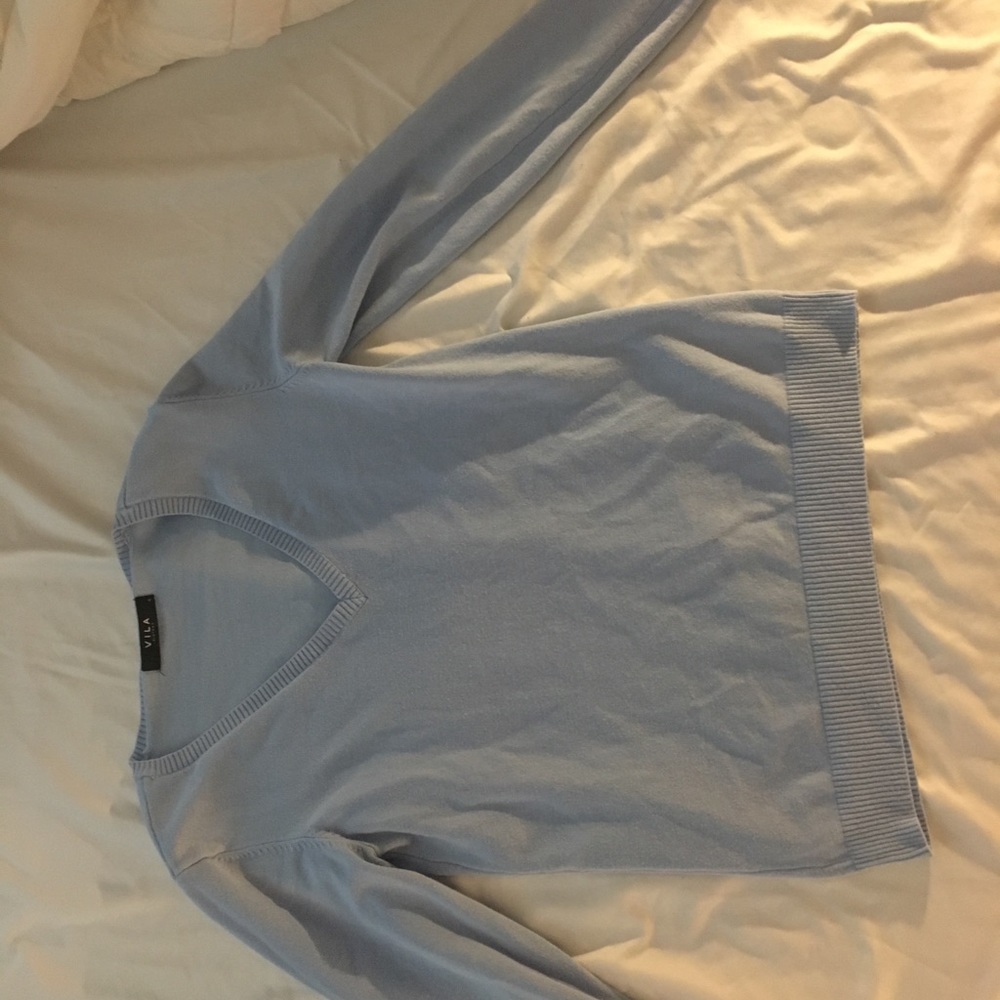 Light blue sweater